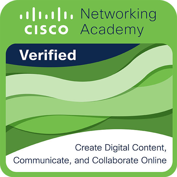 Create Digital Content, Communicate and Collaborate Online badge