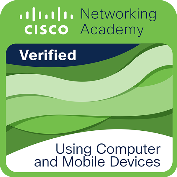 Using Computer and Mobile Devices badge