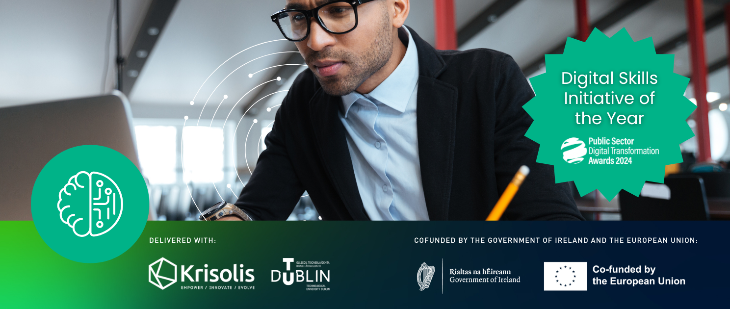 Certificate in Foundations of Artificial Intelligence ESF+ Funded banner