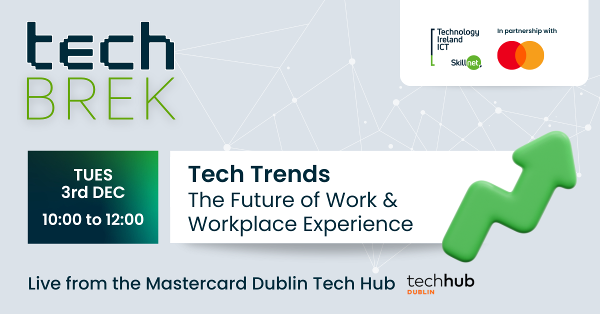 techbrek mastercard - future of work tech trends - social graphic