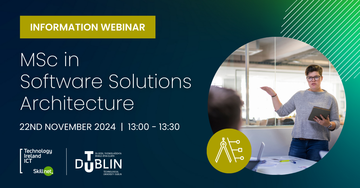 MSc Software Solutions Architecture webinar november 2024