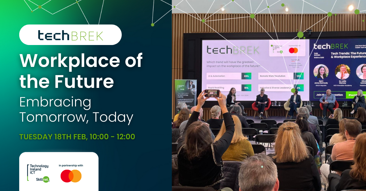 techbrek mastercard Workplace of the Future social share graphic