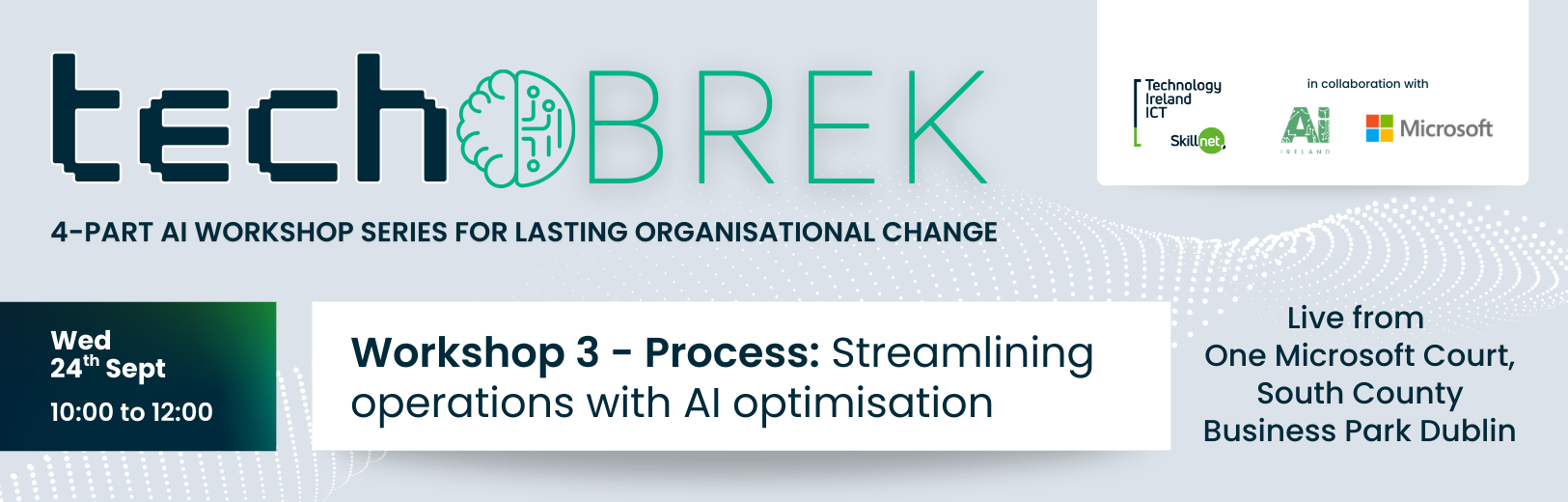 techBREK AI Workshop Series Part 3 - process theme