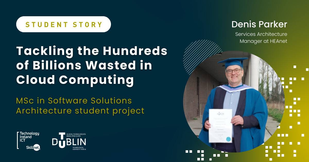 Portrait of Denis Parker, Services Architecture Manager at HEAnet