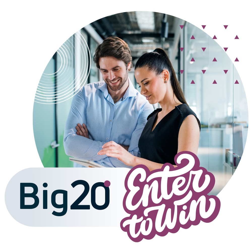 Big20 landing page banner