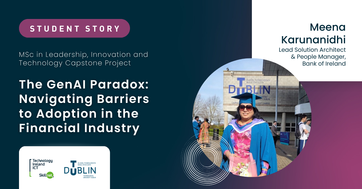 MSc Leadership student project carousel Karunanidhi April 2026